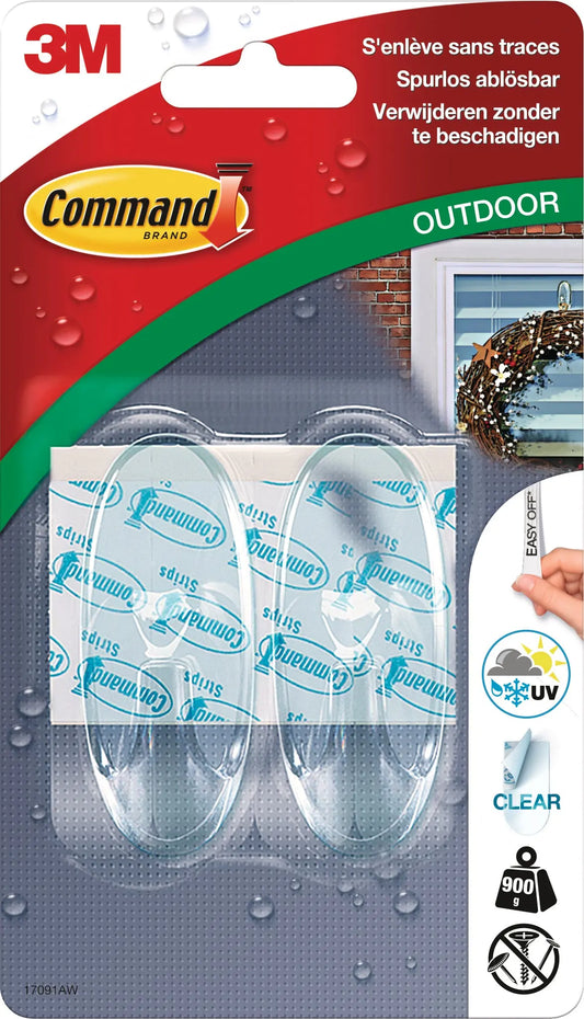 3M Deko-Haken Command Outdoor M 17091AW 2 Stück Idealshop