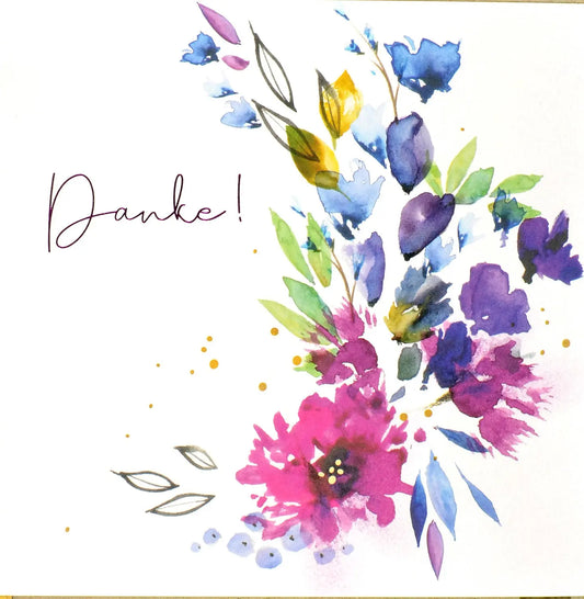 ABC       Dankeskarte        Blume&Blatt Idealshop