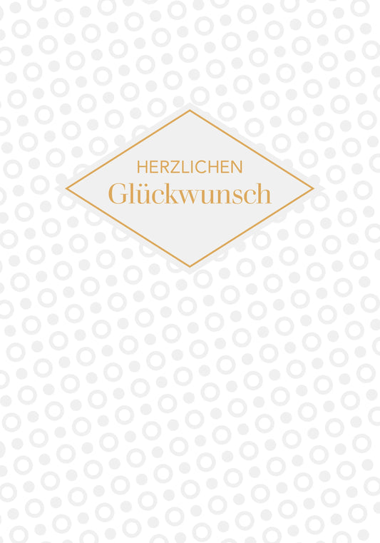 ABC Geburtstagskarte A4 54019 Herzlichen Glückwunsch Idealshop