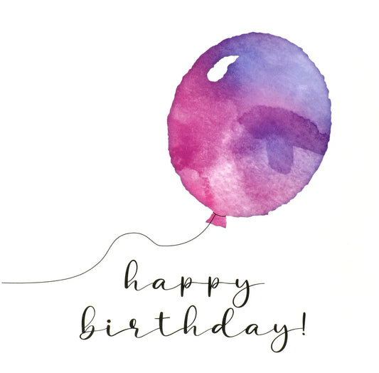 ABC Geburtstagskarte Ballon 1120008000 15x15cm Idealshop