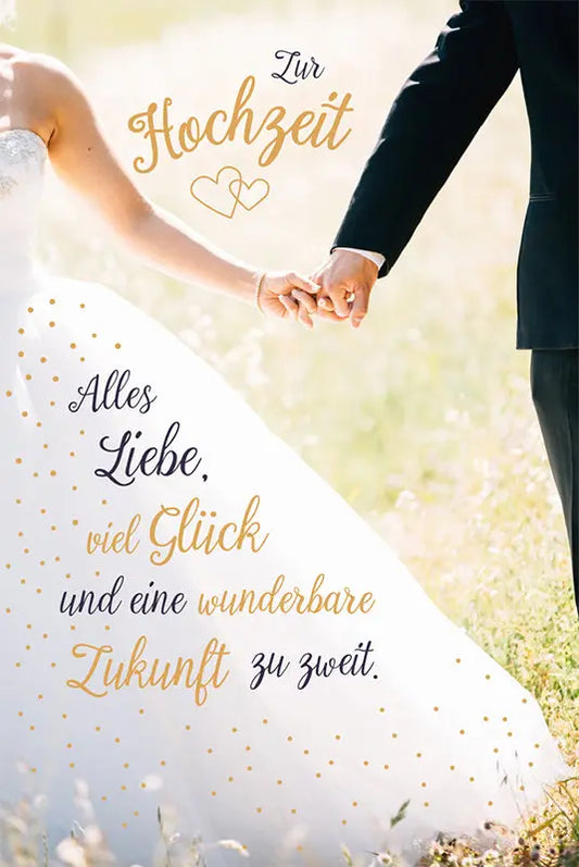 ABC Hochzeitskarte B6 51592 Brautpaar Idealshop