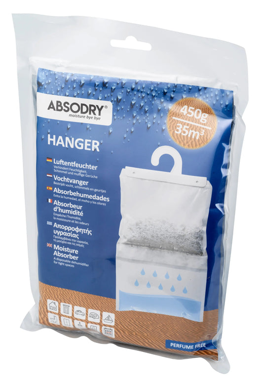 ABSODRY Luftentfeuchter Hanger 450g 456.858334.00 transparent Idealshop