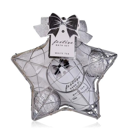 ACCENTRA Badeset 6056715 Festive, silber Idealshop