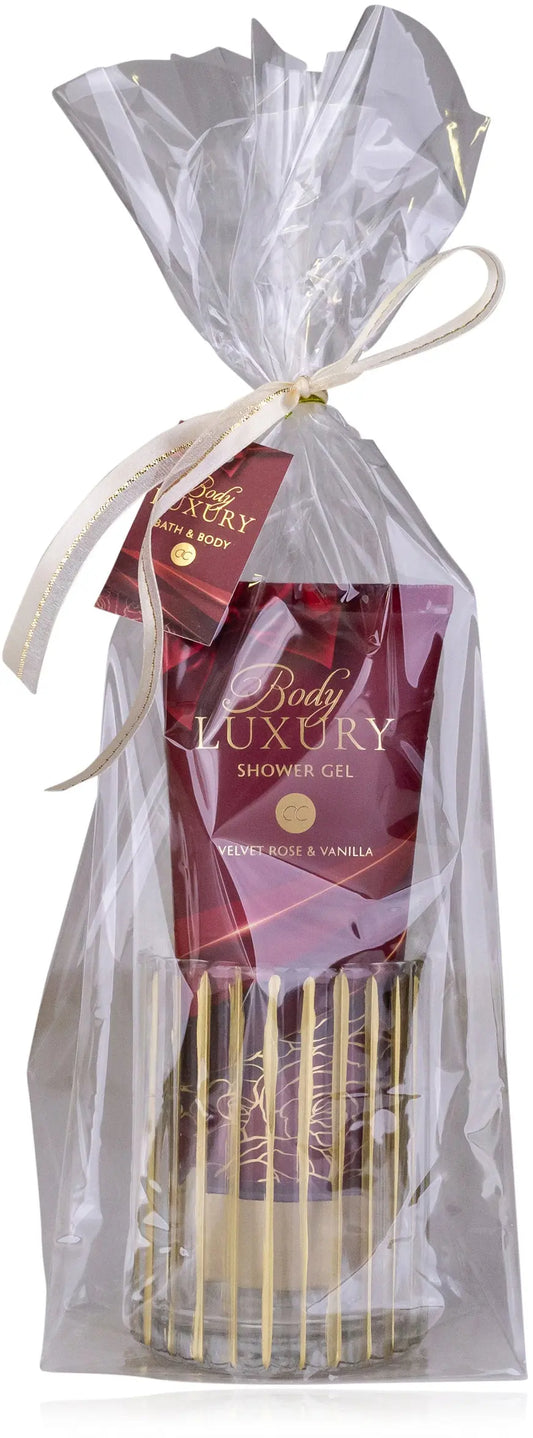 ACCENTRA Badeset Windlicht 200ml 5158586 BODY LUXURY Idealshop