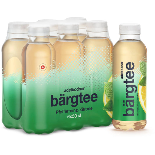 ADELBODNER Bärgtee Minze 162172 50 cl, 6 Stk. Idealshop