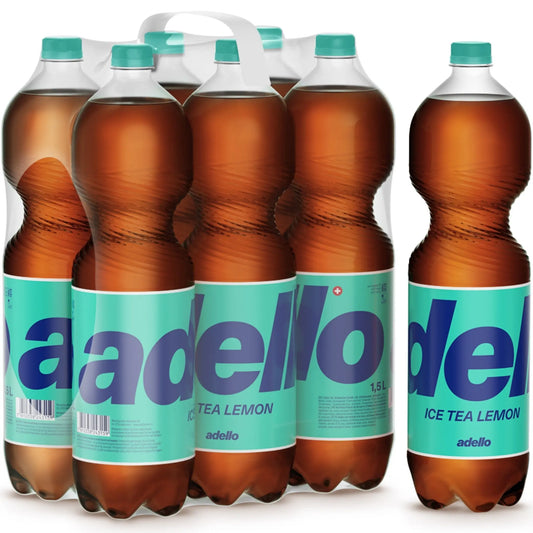 ADELBODNER Ice Tea Lemon 264055 150 cl, 6 Stk. Idealshop