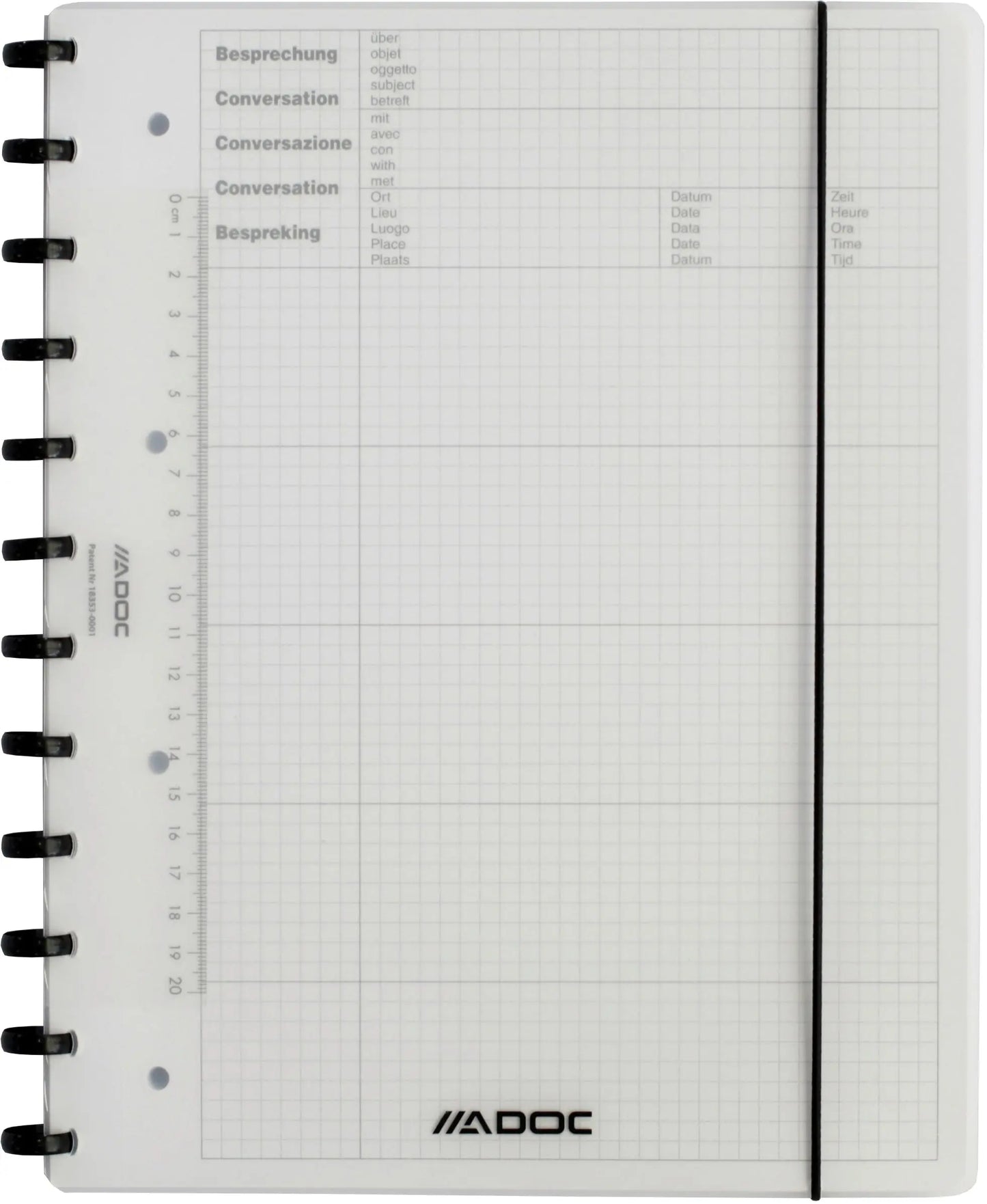 ADOC Besprechungsheft A4 2810.300 kariert Idealshop