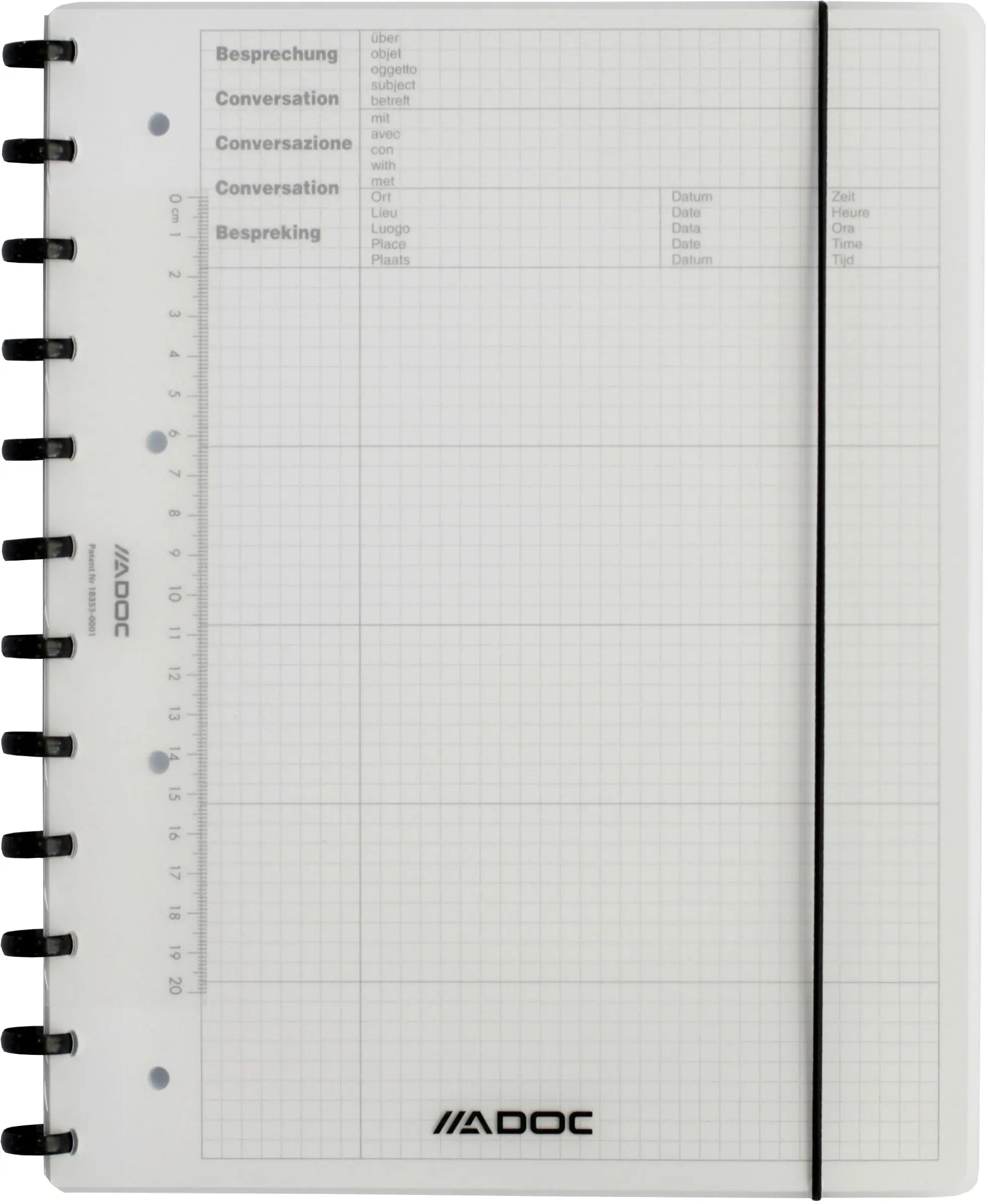 ADOC Besprechungsheft A4 2810.300 kariert Idealshop