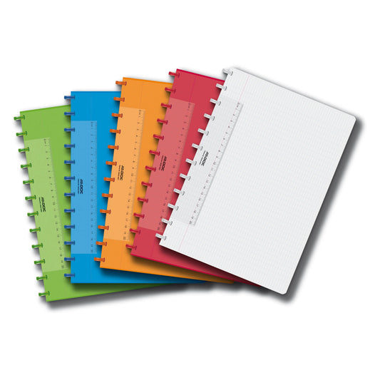 ADOC Notizheft A4 6048.000 kariert ass. Idealshop
