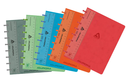 ADOC Ringbuch LIN-EX A5 3845.748 assortiert, kariert 144 Seiten Idealshop