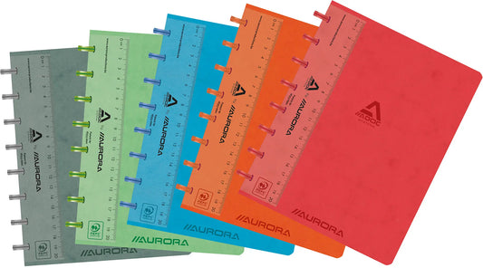 ADOC Ringbuch LIN-EX A5 3884.74 assortiert, kariert 144 Seiten Idealshop