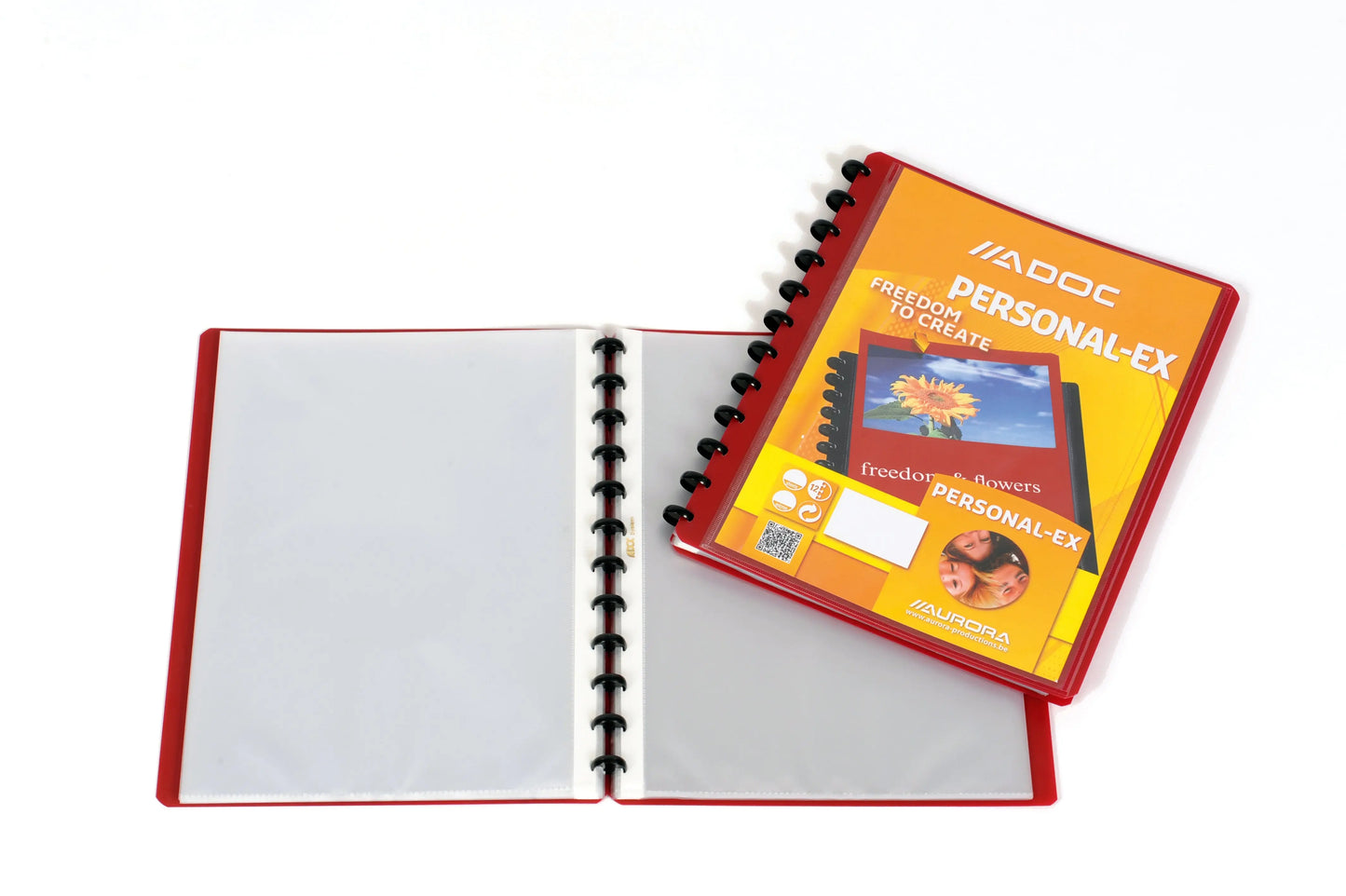 ADOC Sichtbuch Personal A4 5232.305 bordeaux m. Fenster 30 Taschen Idealshop