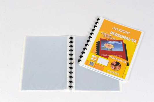 ADOC Sichtbuch Personal A4 5232.905 weiss mit Fenster 30 Taschen Idealshop