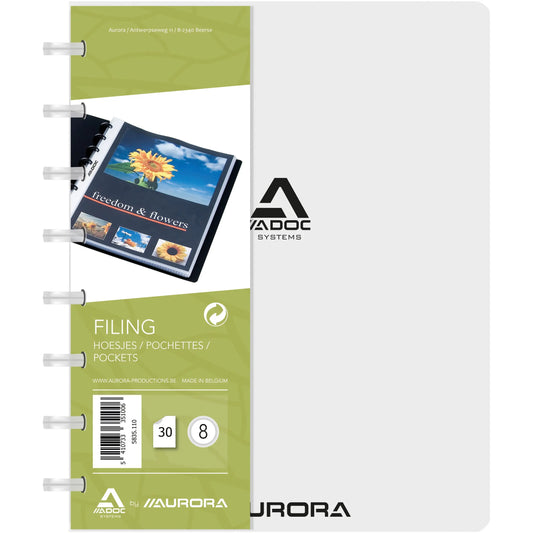 ADOC Sichtbuch Standard A5 5835.110 transparent 30 Taschen Idealshop