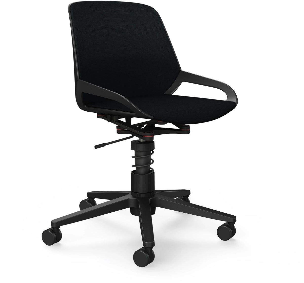 AERIS Bürodrehstuhl Numo Task 962WRSTBKCU1 schwarz/schwarz Idealshop