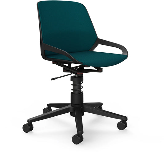 AERIS Bürodrehstuhl Numo Task 962WRSTBKCU2 petrol/schwarz Idealshop
