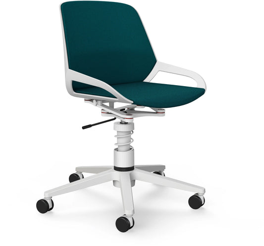 AERIS Bürodrehstuhl Numo Task 962WRSTWHCU2 petrol/weiss Idealshop