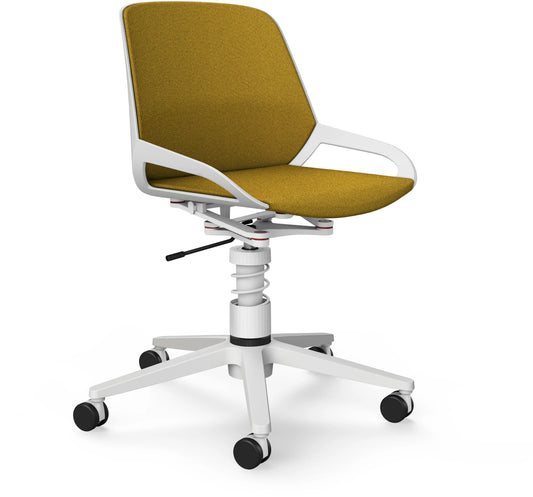 AERIS Bürodrehstuhl Numo Task 962WRSTWHCU6 gelb/weiss Idealshop