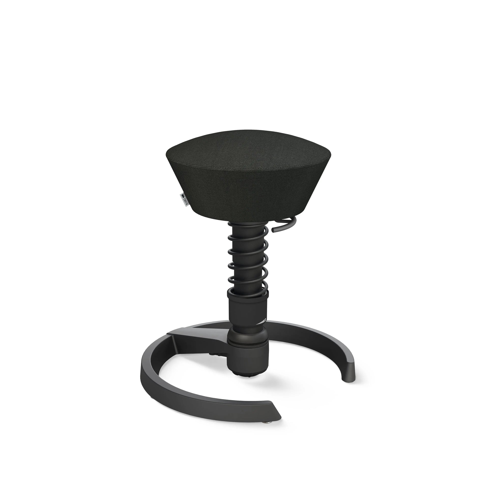 AERIS Sitzhocker Swopper 101STBKBKCP0 schwarz/schwarz, mit Gleiter Idealshop