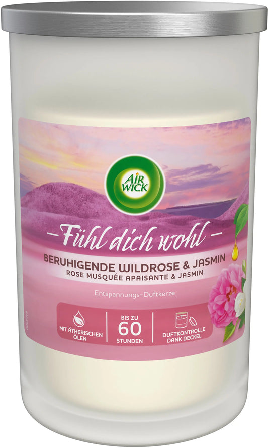 AIR WICK Duftkerze 310g 3107882 Wildrose & Jasmin Idealshop