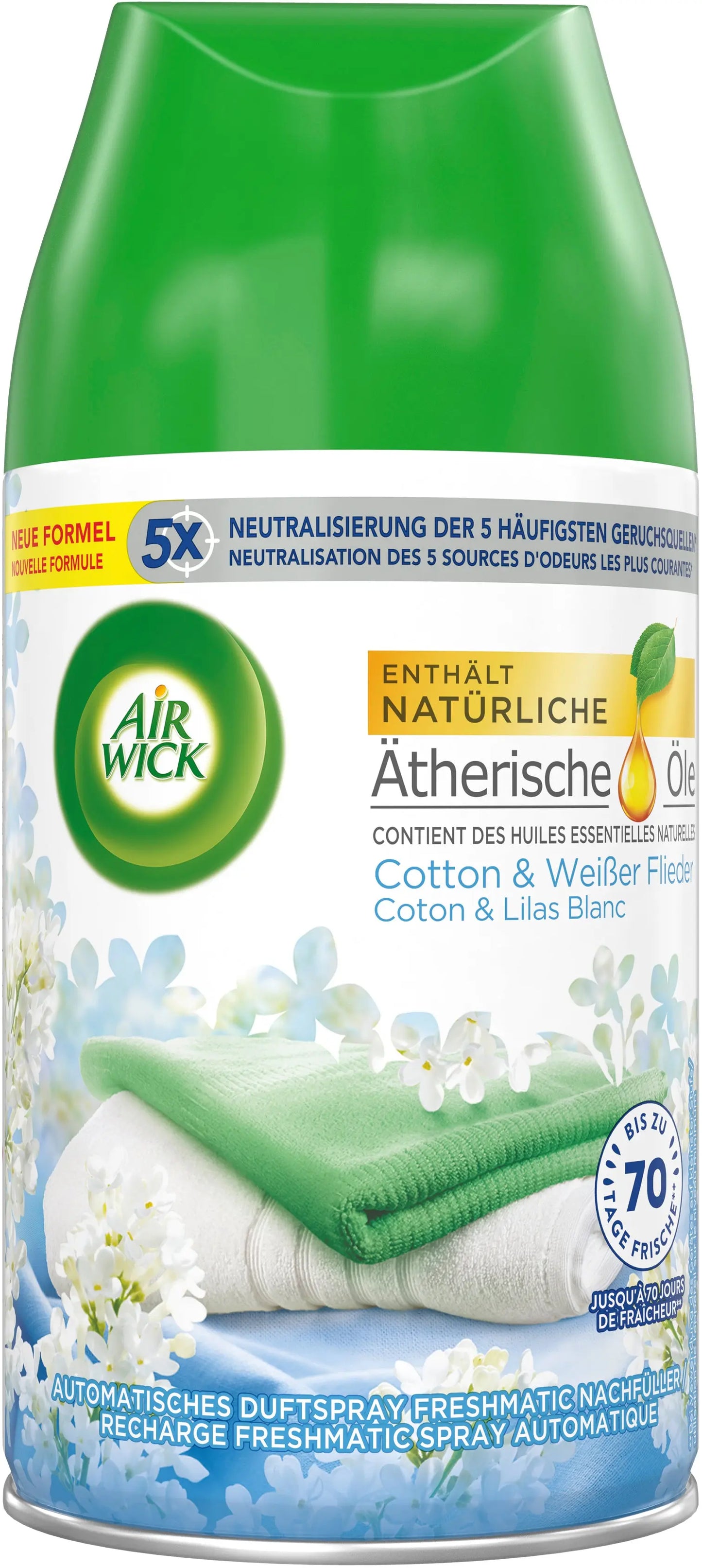AIR WICK Freshmatic Refill 3296014 Cotton & weisse Flieder 250ml Idealshop