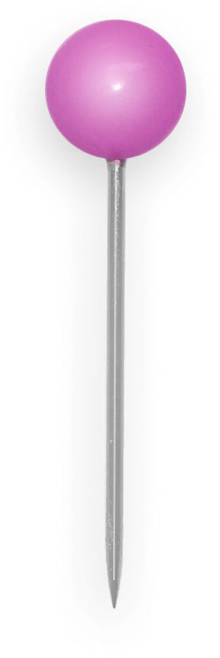 ALCO Landkartennadeln 5mmx16mm 620 rosa 100 Stück Idealshop