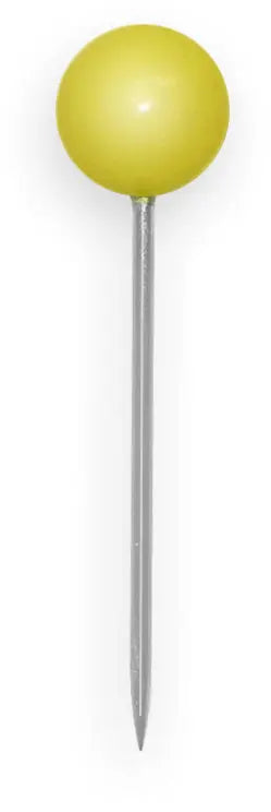 ALCO Landkartennadel 5x16mm 613 gelb 100 Stück Idealshop