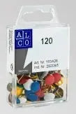 ALCO Reissnägel SUN, lackiert 9,5mm 153A26 farbig ass. 120 Stück Idealshop