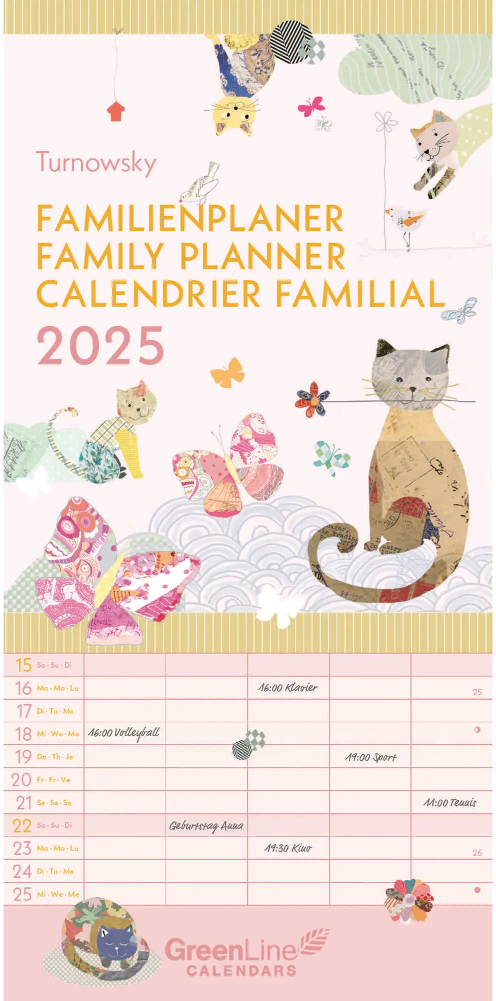 ALPHA EDI Familienplaner Turnowsky  2025 Idealshop