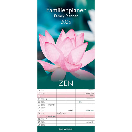 ALPHA EDI Familienplaner Zen        2025 Idealshop