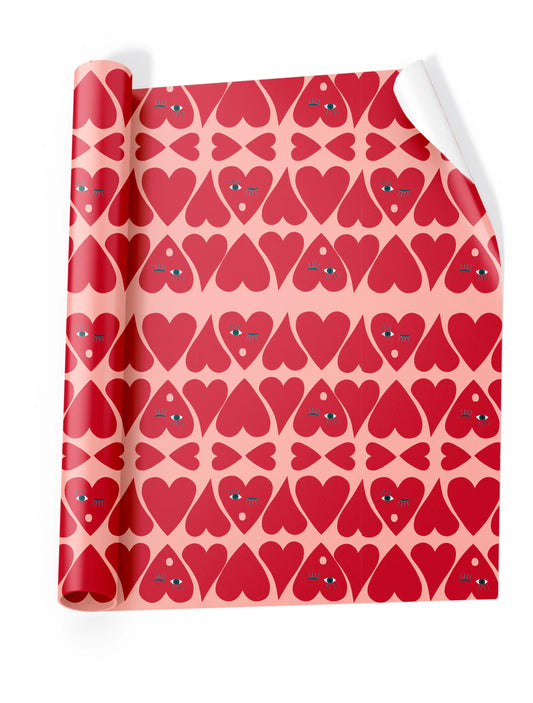 ANCOR Einfasspapier 70x100 cm 131543 B'Log Hearts Idealshop