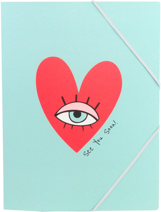 ANCOR Gummibandmappe A4 112931 Girl Power Idealshop