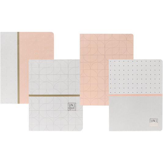 ANCOR Notizheft A4 121865 Unique, liniert 48BL Idealshop