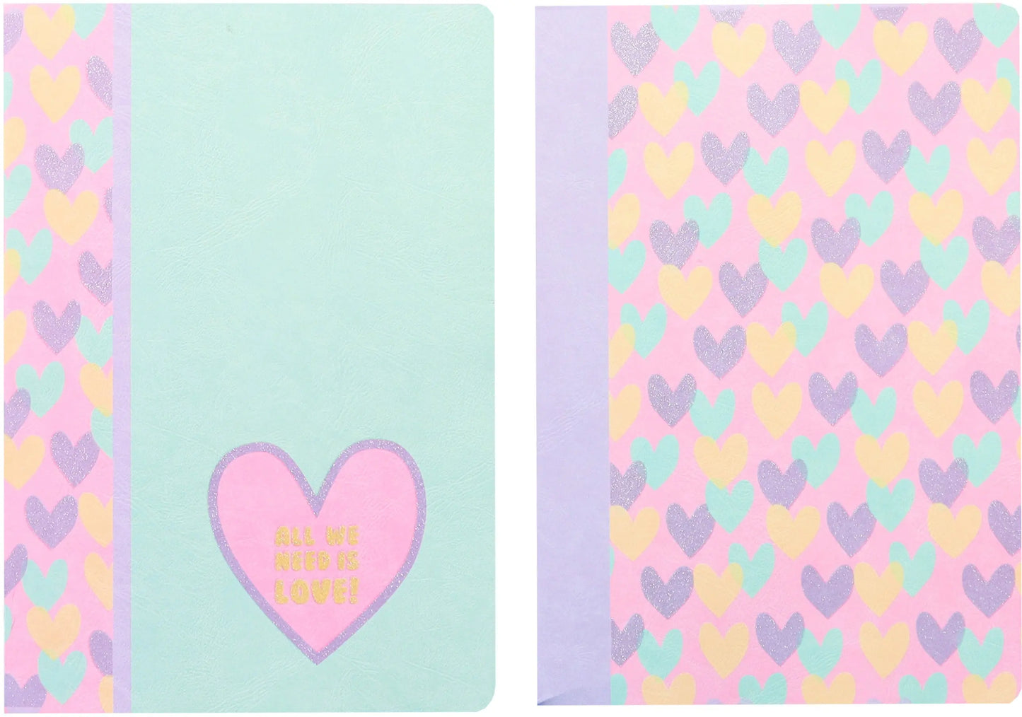 ANCOR Notizheft A4 124156 B'Log Hearts, liniert 48BL Idealshop
