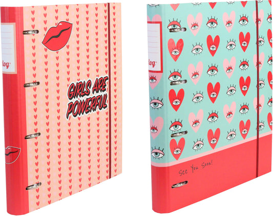 ANCOR     Ringbuch A4         Girl Power Idealshop