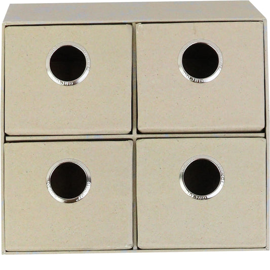 ANCOR Schubladen Box 116168 ECOLOGIQUE, 4 Schubladen Idealshop