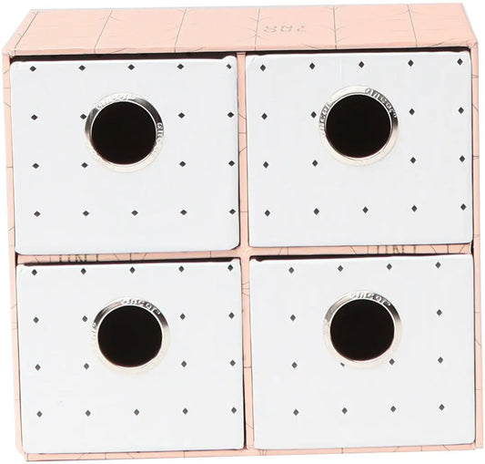 ANCOR Schubladen Box Unique 122060 weiss, 4 Schubladen Idealshop