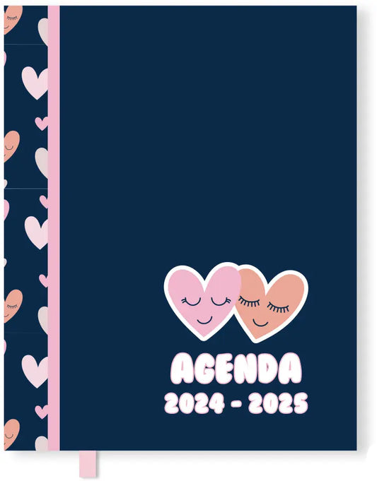 ANCOR Schüleragenda 2024/2025 A5 118162 B'LOG HEARTS Idealshop