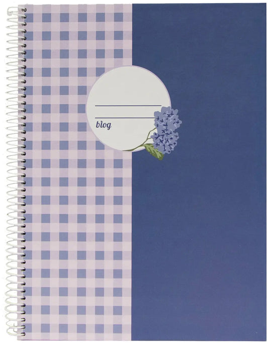 ANCOR Spiralbuch Hardcover A4 130409 Provence Vichy, liniert 80 Bl. Idealshop