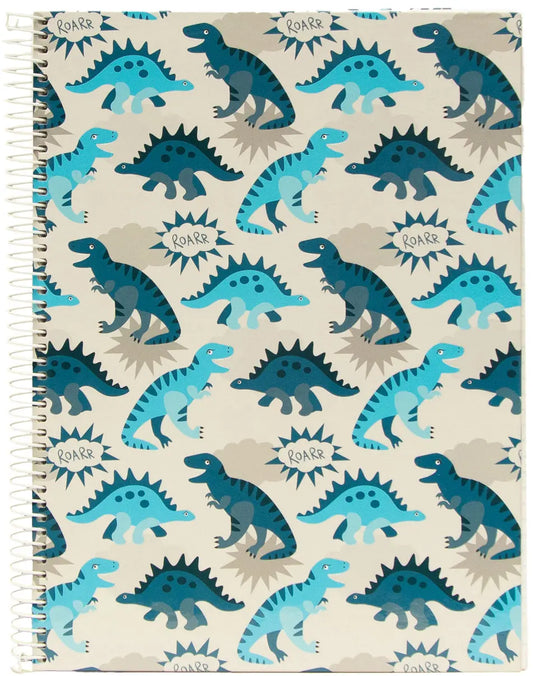 ANCOR Spiralbuch Hardcover A5 129038 B'Log Dino, kariert 80 Blatt Idealshop