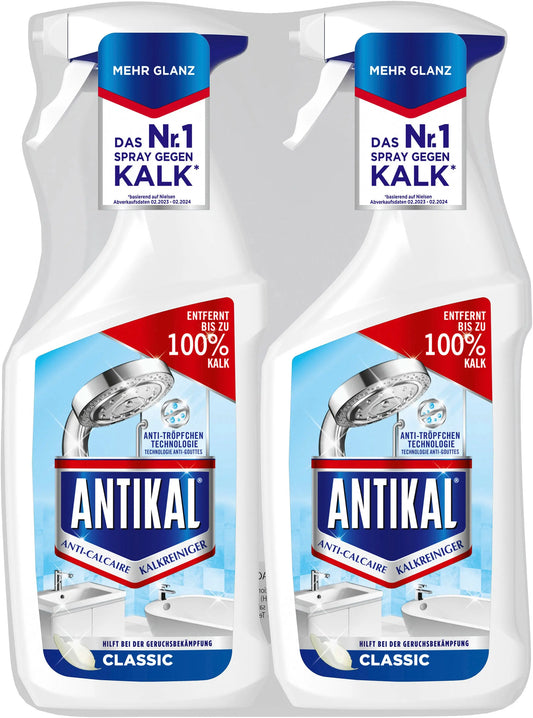 ANTIKAL Kalkreiniger Spray 972086 Classic Spray Duo 2x800ml Idealshop
