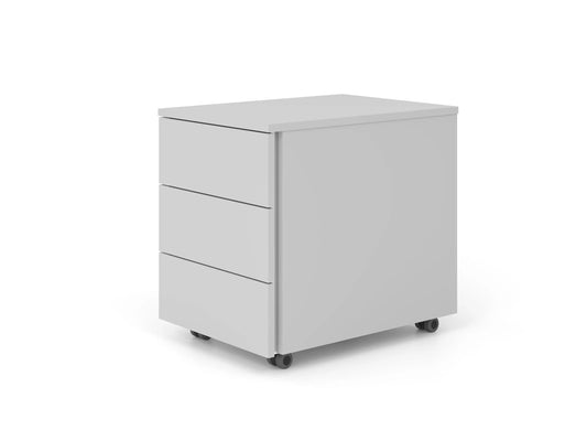APOLLO Rollcontainer VLC30/5/5/GL grau, 3 Schubladen Idealshop
