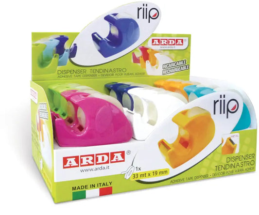 ARDA Klebbandabroller 19mmx33m C1347TL 6 Farben 24 Stück Idealshop
