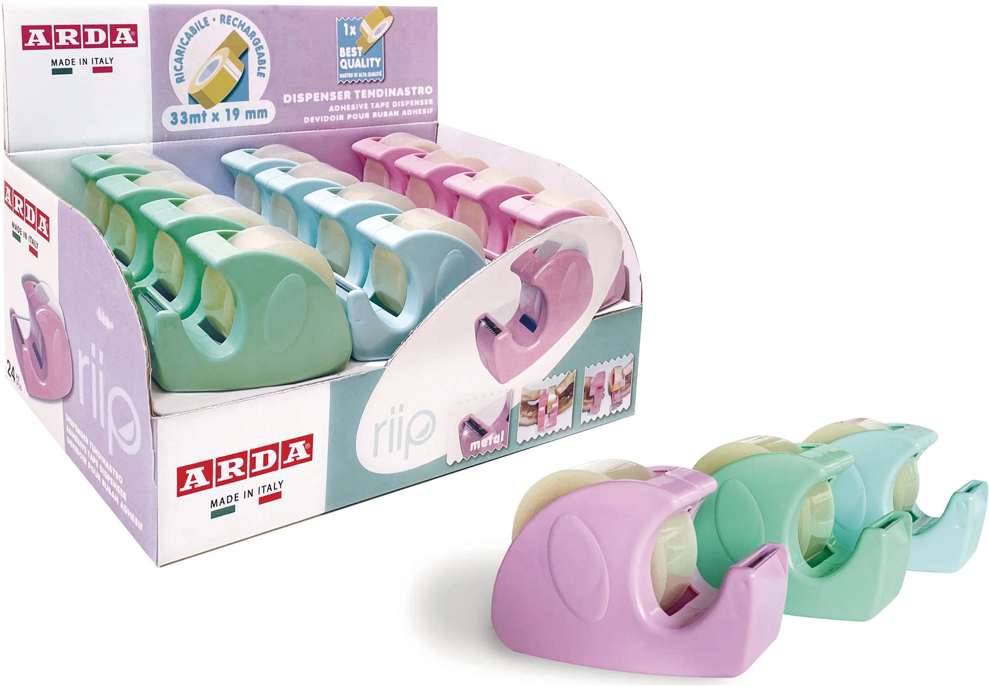 ARDA      Klebbandabroller       Riip pa Idealshop