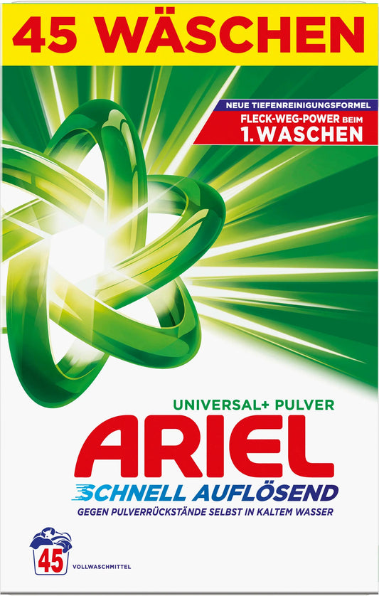 ARIEL Pulverwaschmittel 972018 Regulär 2.475kg Idealshop