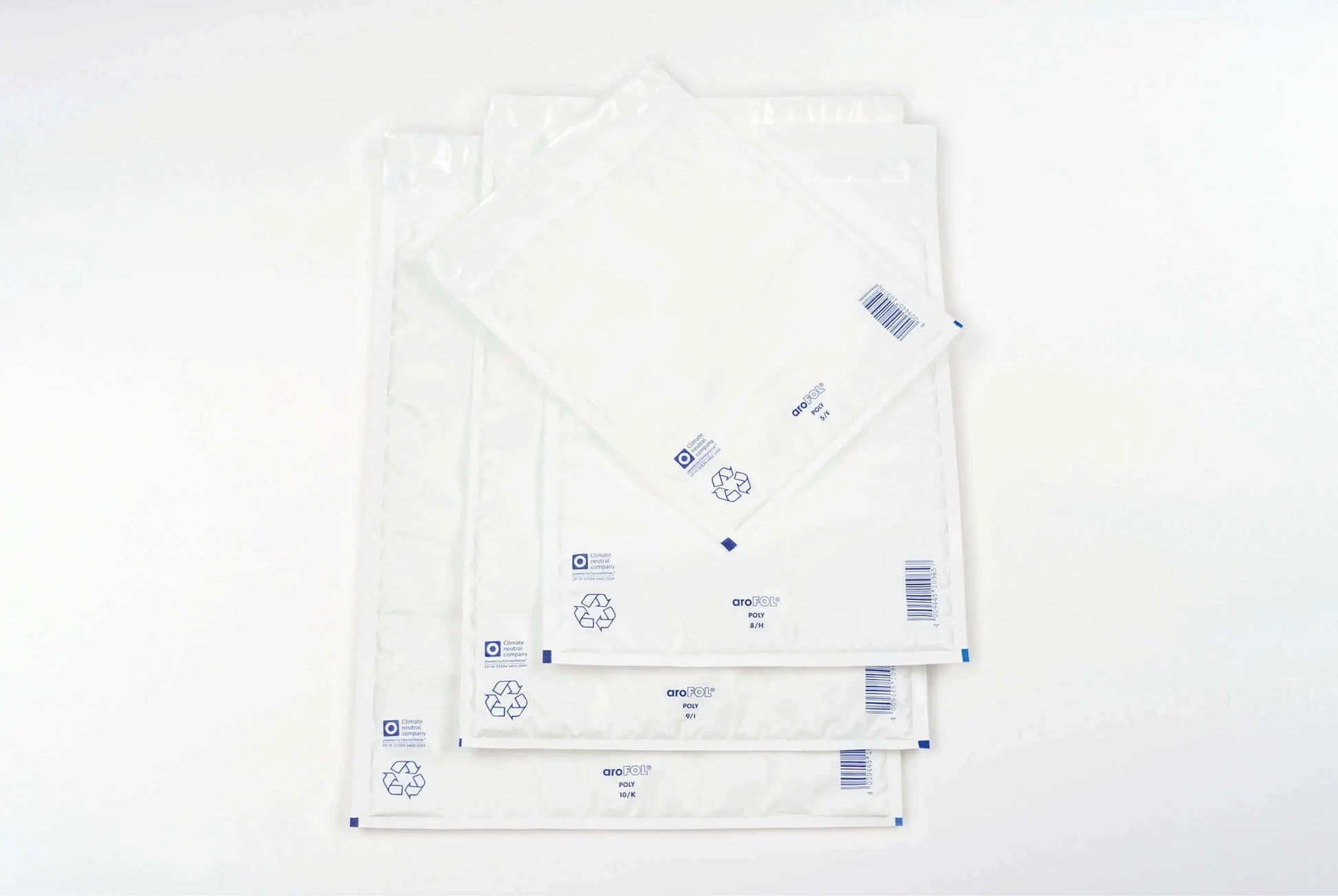 AROFOL Luftpolstert. Gr.8/H 290x370mm 2FVAF000308 weiss, Coexfolie 100 Stück Idealshop