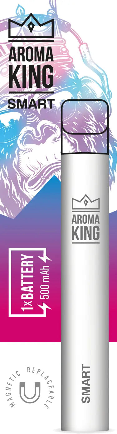 AROMA KING Smart Rechargeable Battery 0170030 White Idealshop