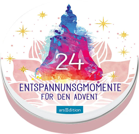 ARS EDITION Adventskalender 12x12cm 134236 Entspannungsmomente Idealshop