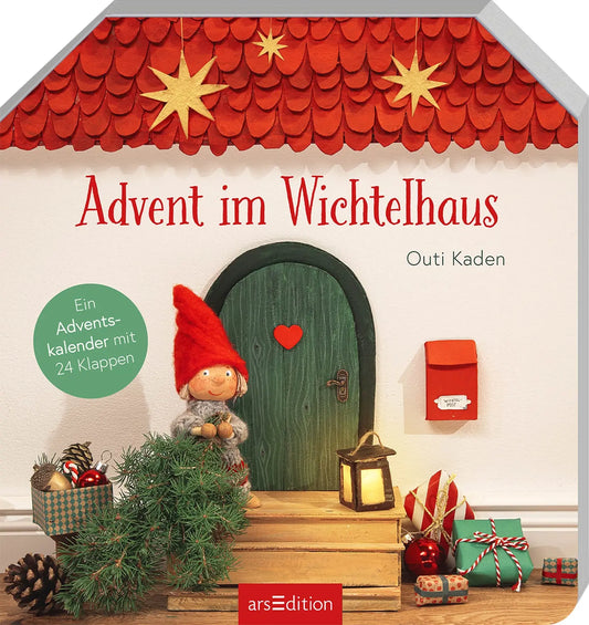 ARS EDITION Adventskalender 20.5x20x1.3cm 135859 Advent im Wichtelhaus Idealshop