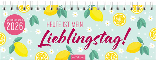 ARS EDITION Tischkalender 2026 13572 Lieblingstag DE 29.7x11.5cm Idealshop